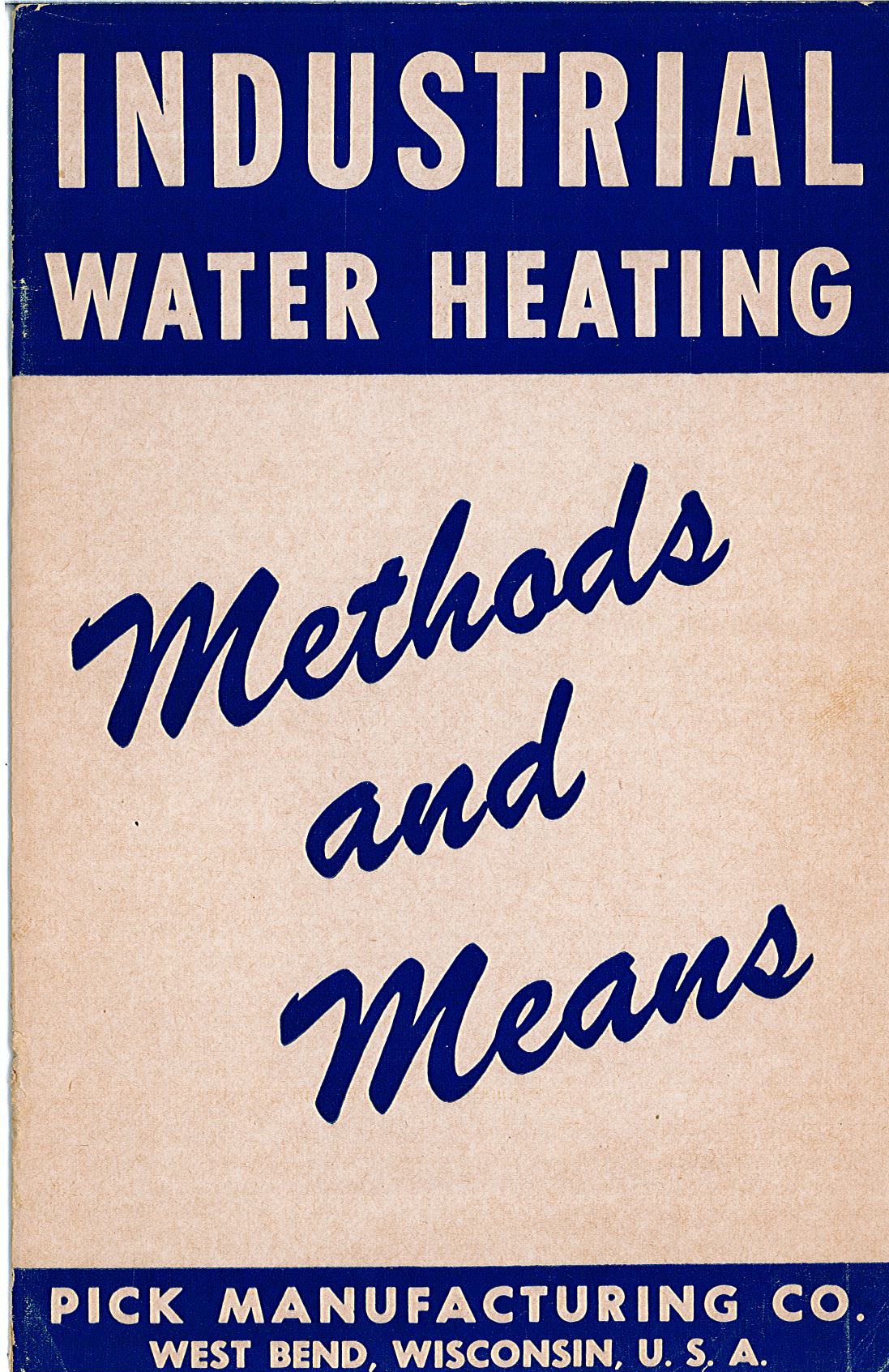 Pick Methods and Means Booklet