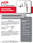 Nitrogen Injection Into Mayonnaise