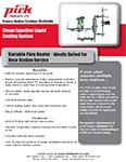 Variable Flow DSI for Hose Station Literature