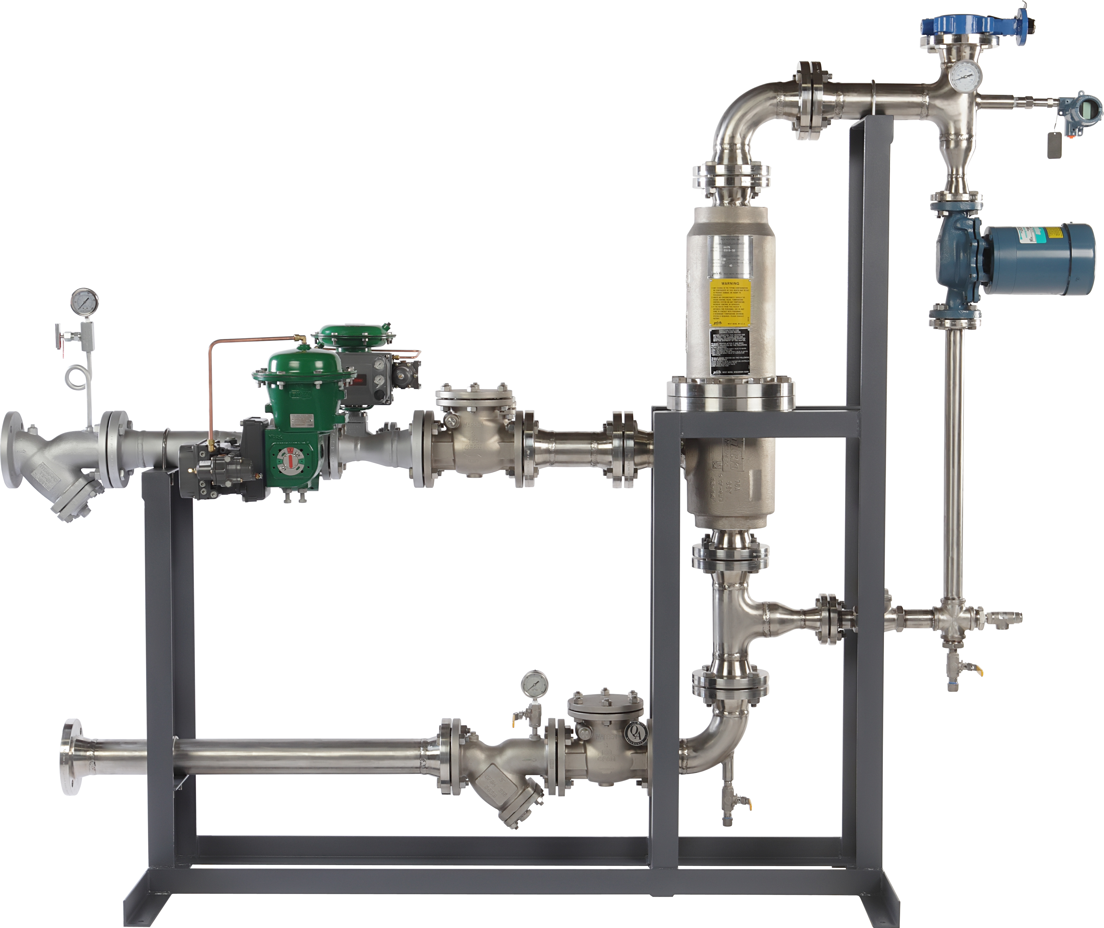 Variable Flow Heater for Hose Station Heating