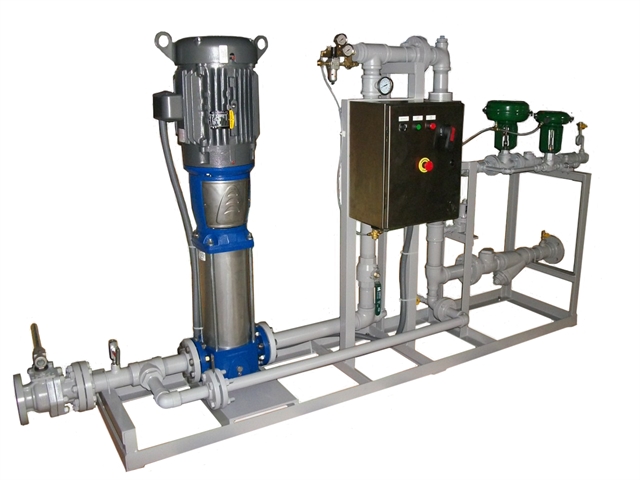 High-Pressure Hot Water System