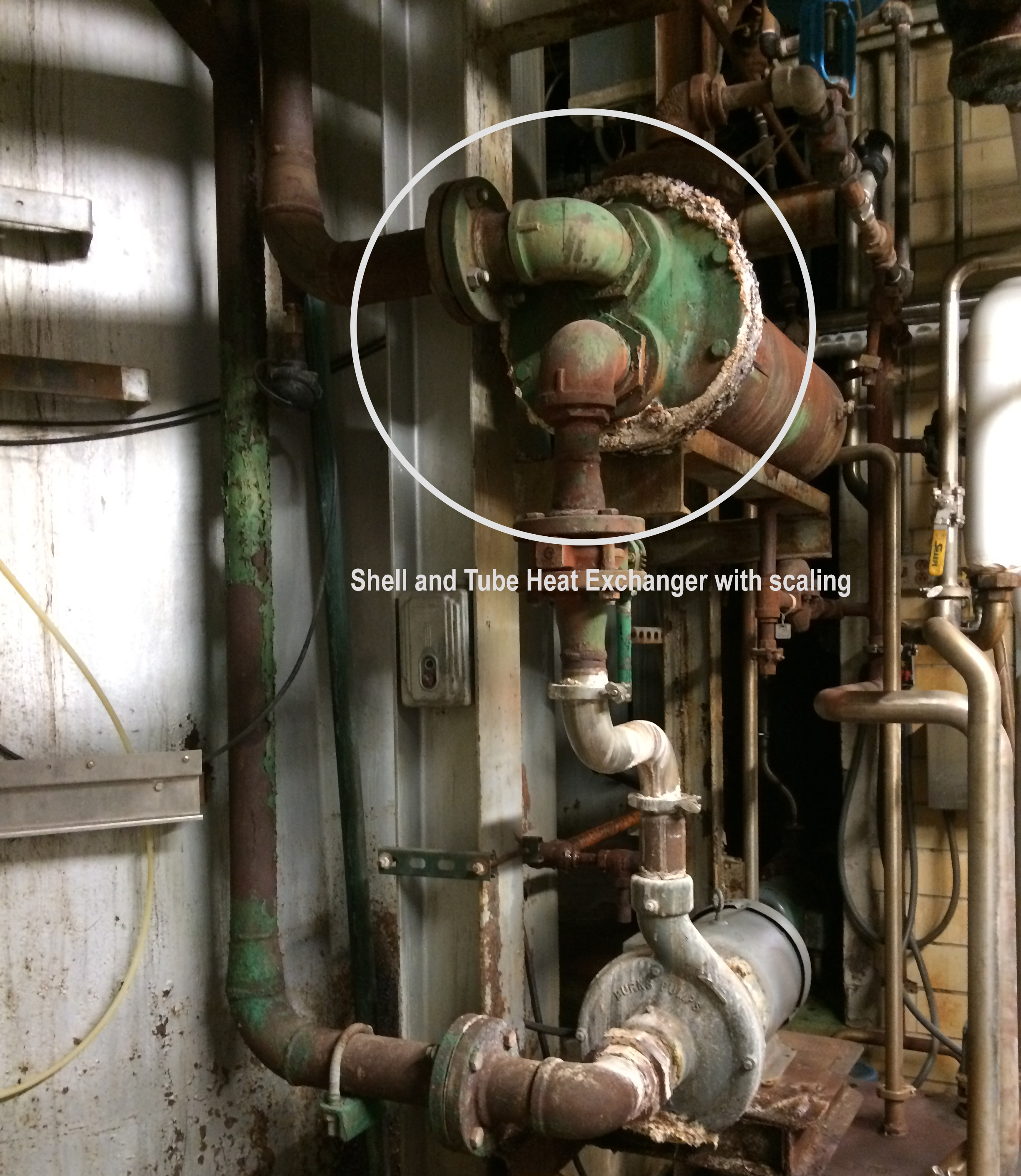 Scaling Heat Exchanger