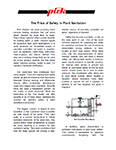 Price of Safety in Plant Sanitation Article