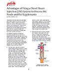 Pet Food Slurry Processing Article